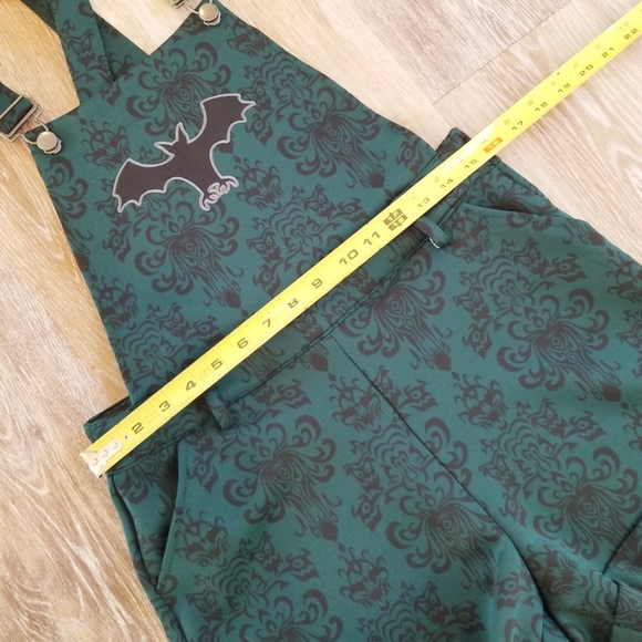 Her Universe Disney The Haunted Mansion Wallpaper Shortalls Cosplay Hot TopicNWT - Picture 8 of 14